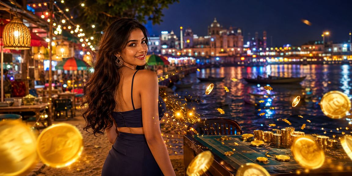 নারায়ণগঞ্জে আন্দার বাহার গেম উপভোগ করছেন একজন খেলোয়াড়