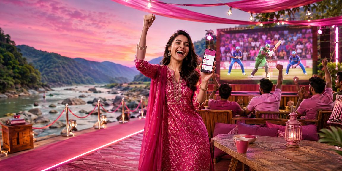 সিলেটে ক্রিকেট বেটিং উপভোগ করছেন একজন দর্শক